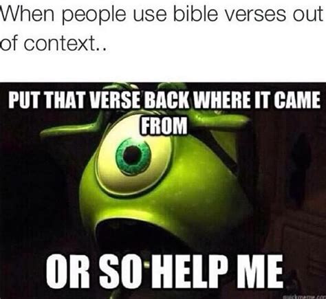 funny bible verses out of context.